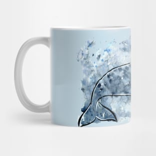 Grey Whale Splash Mug